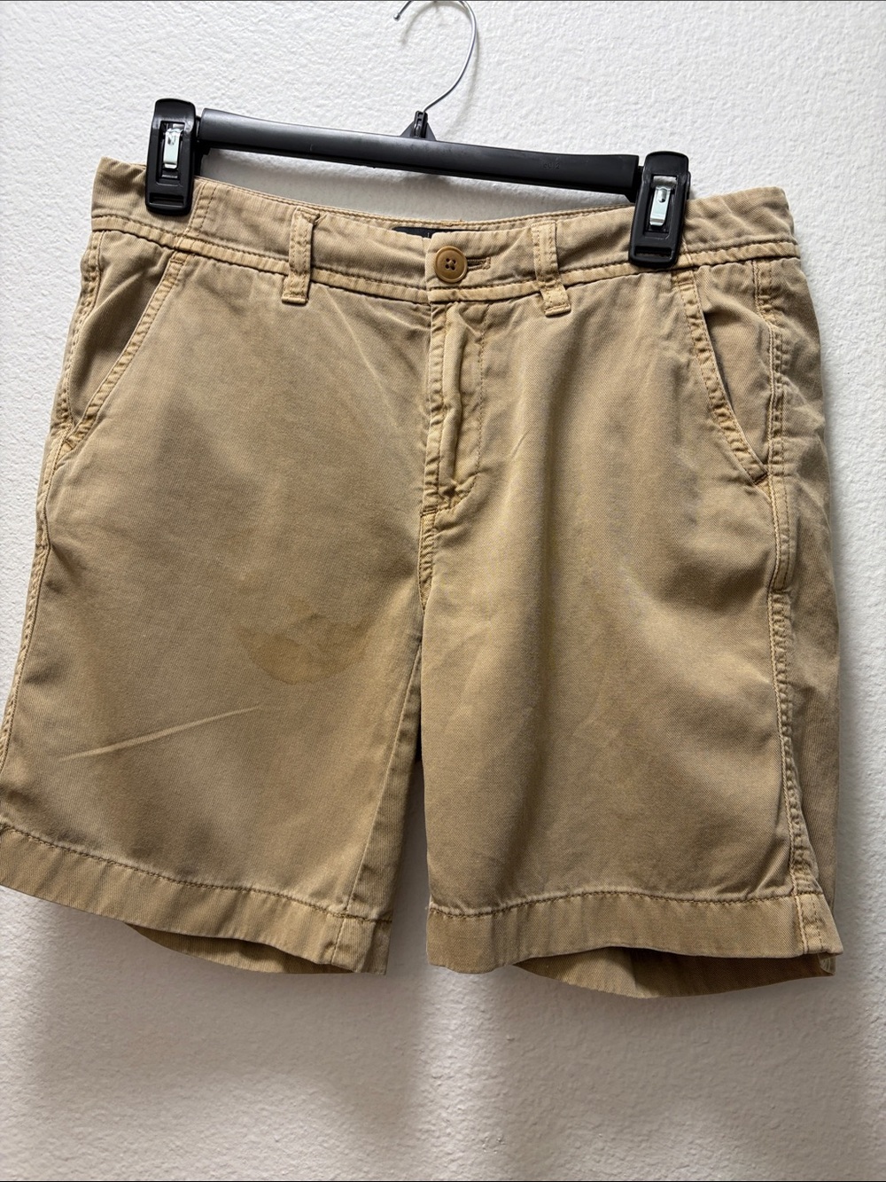 J. Crew Women's Tan Chino Bermuda Shorts